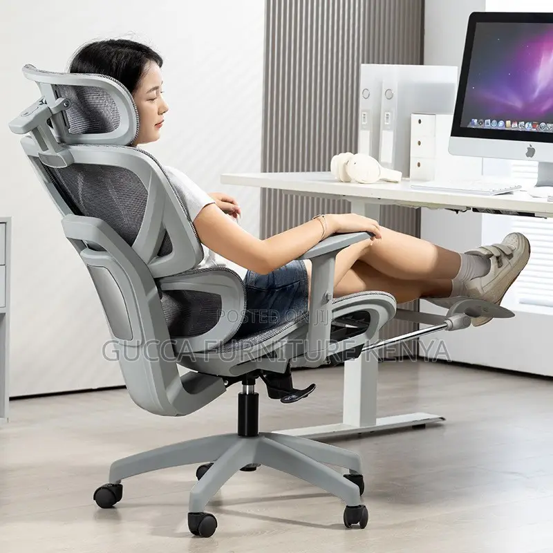 Orthopedic Office Chair With Footrest