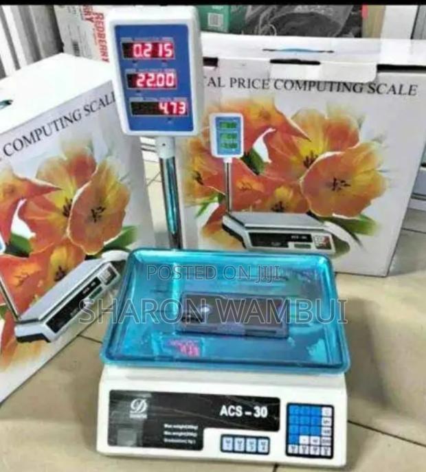 Acs 30kg Digital Computing Scale/Acs 30kg Digital Computing Scale - main view