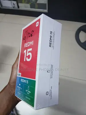 New Xiaomi Redmi 15 128 GB Black