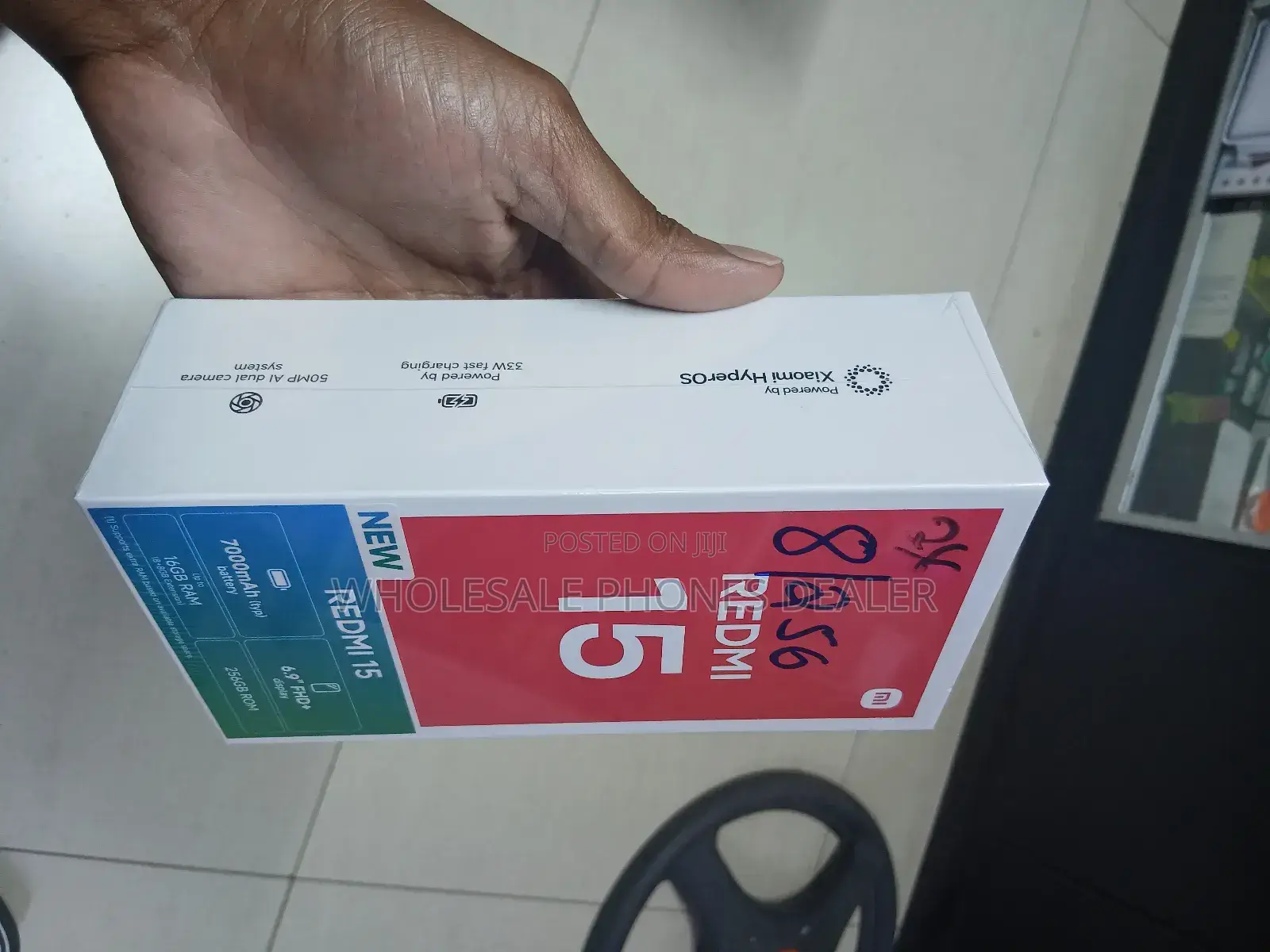 New Xiaomi Redmi 15 256 GB Black