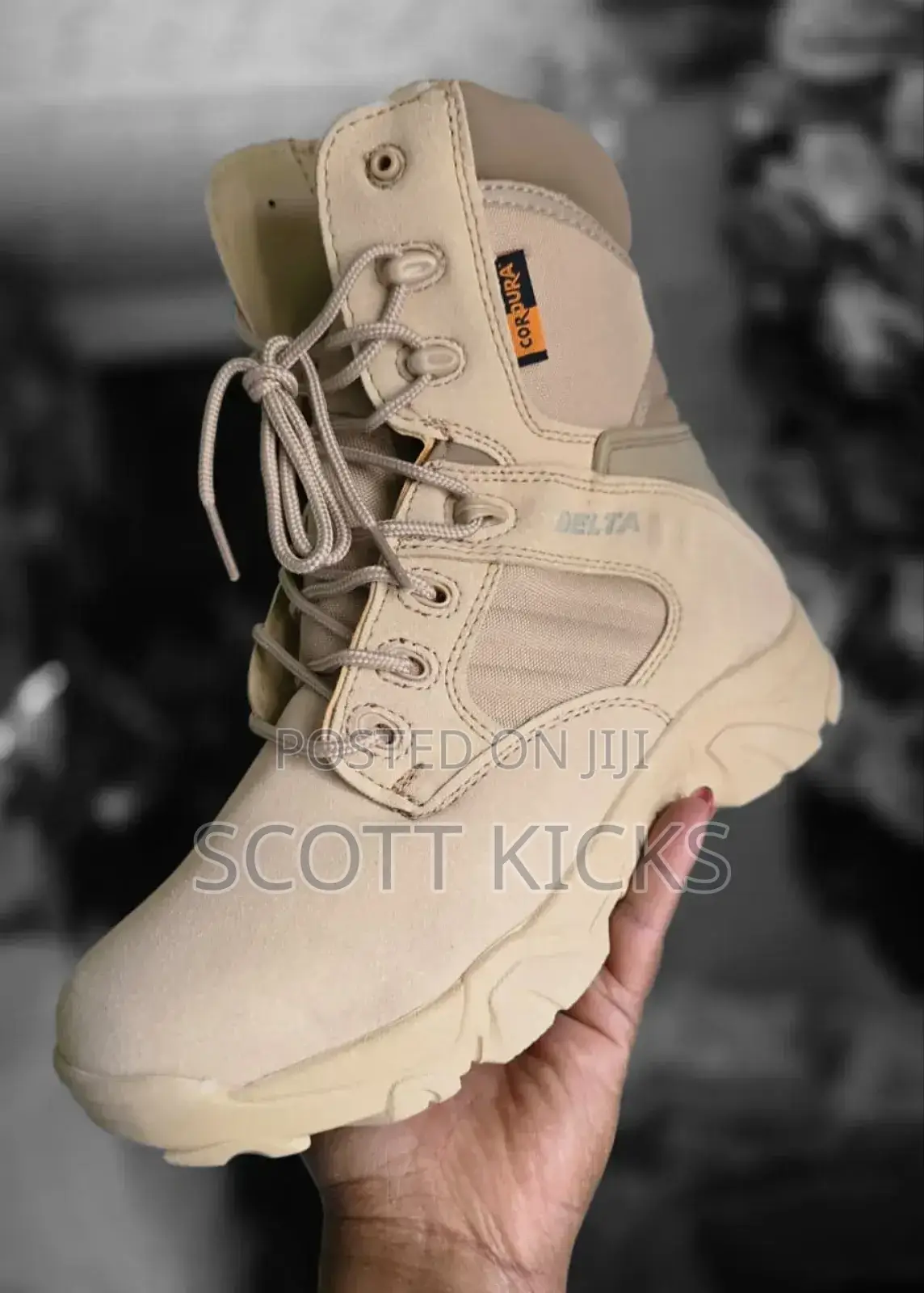 Delta Military Desert Boots