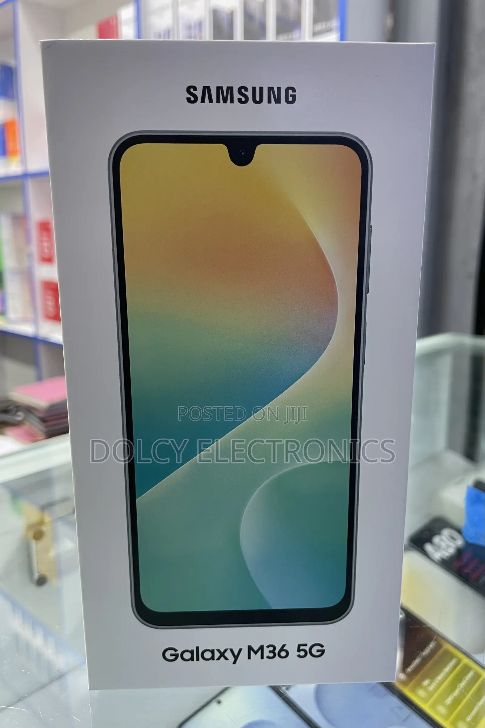 New Samsung Galaxy M36 5G 128 GB Gray