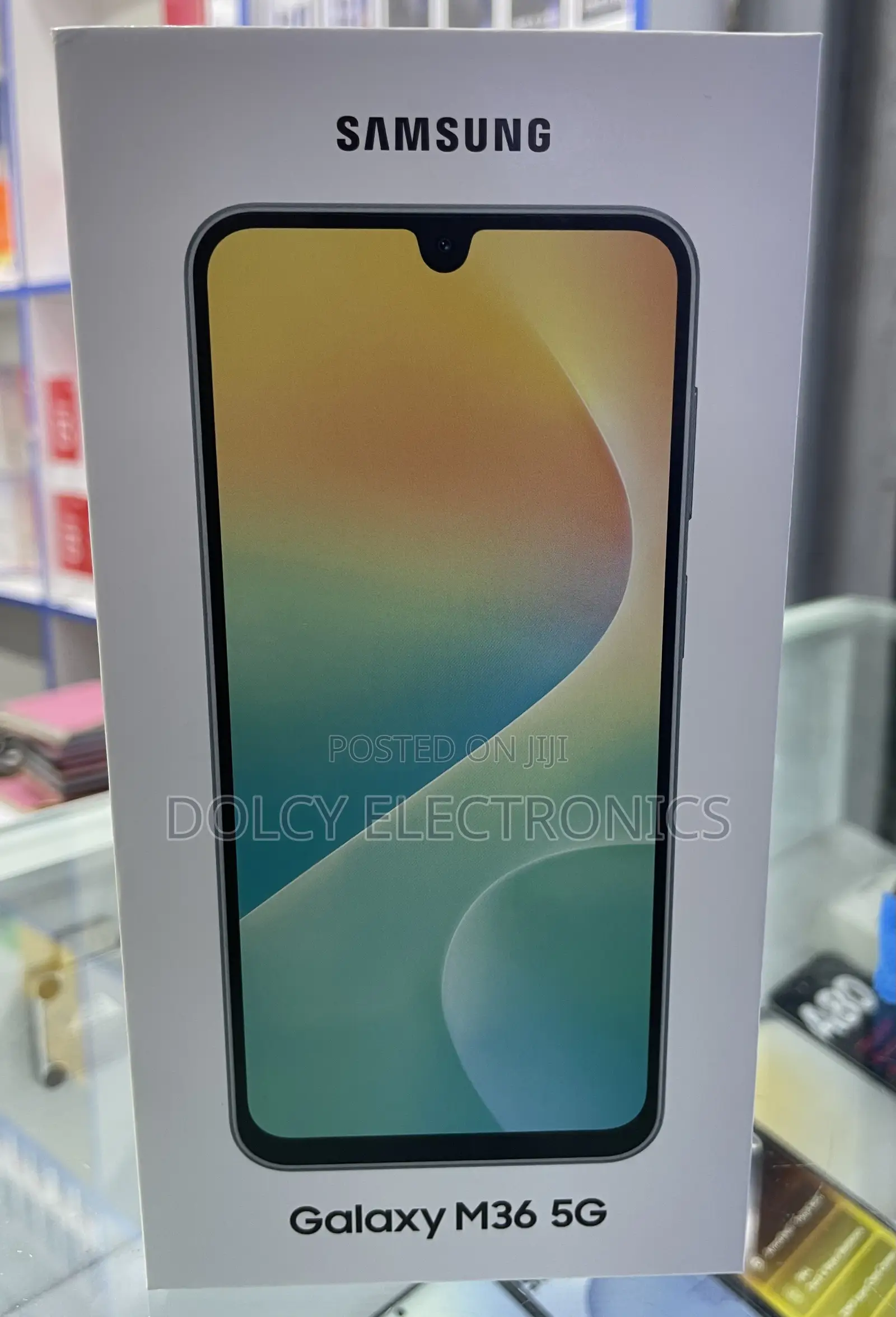 New Samsung Galaxy M36 5G 128 GB Gray