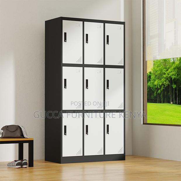 9-doors Metallic Office Locker Cabinet - thumbnail 3
