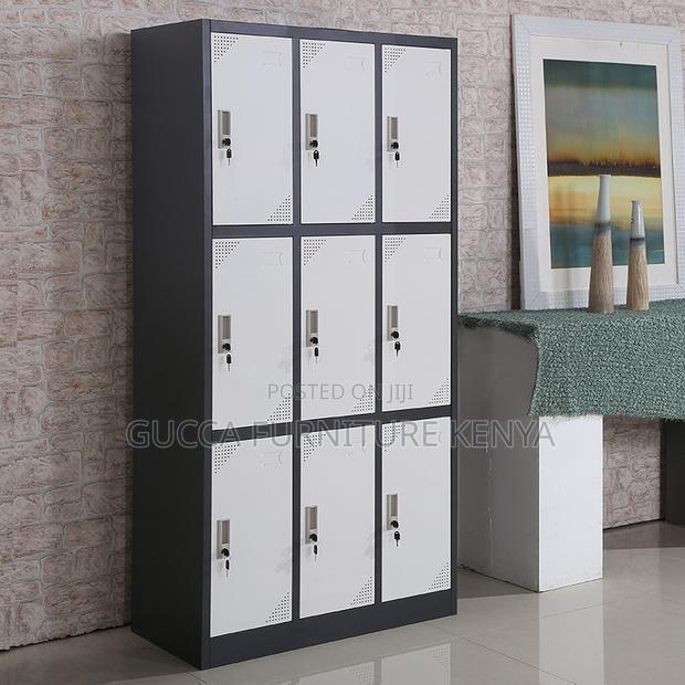 9-doors Metallic Office Locker Cabinet - thumbnail 4