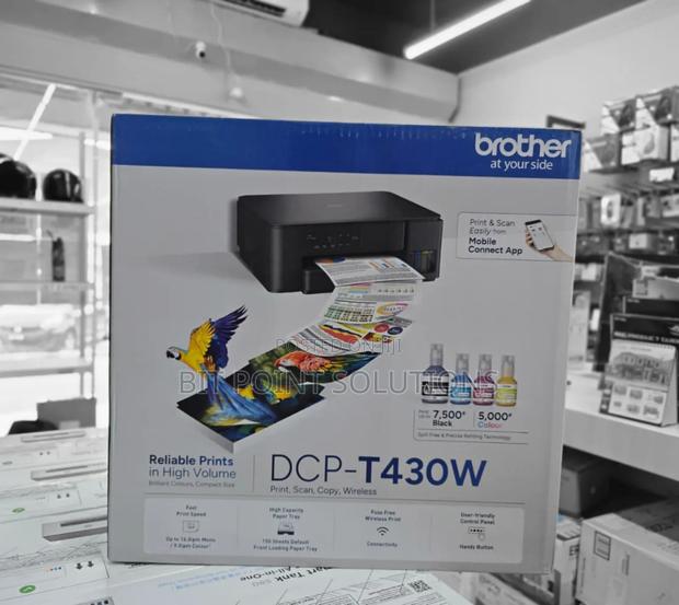 Brother Dcp-t430w Wireless Inktank Printer - main view
