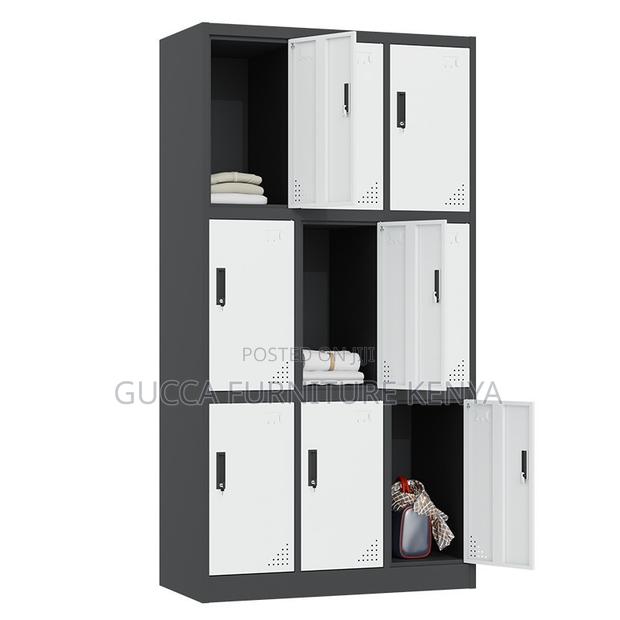9-doors Metallic Office Locker Cabinet - thumbnail 7