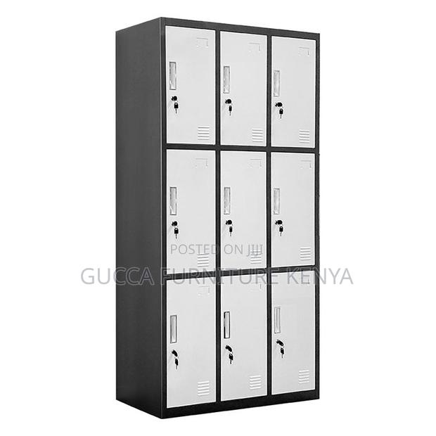 9-doors Metallic Office Locker Cabinet - thumbnail 8