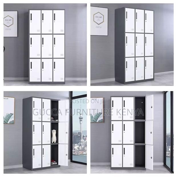 9-doors Metallic Office Locker Cabinet - thumbnail 9