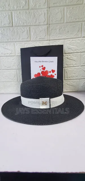 Classic Summer Valentines Gift- Straw Hats,Gift Bag,Valentines Card