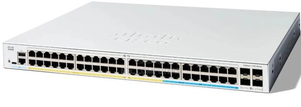 Cisco Catalyst C1300-48p-4g 48-Port Poe+ Gigabit Switch