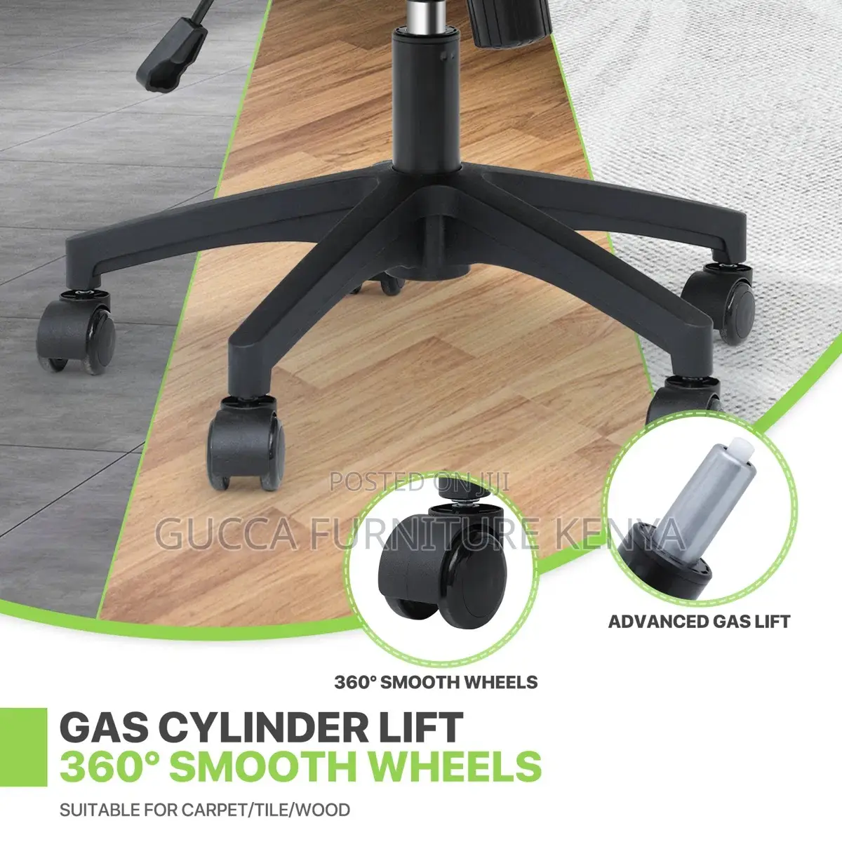 Swivel Office Clerical Study Chair