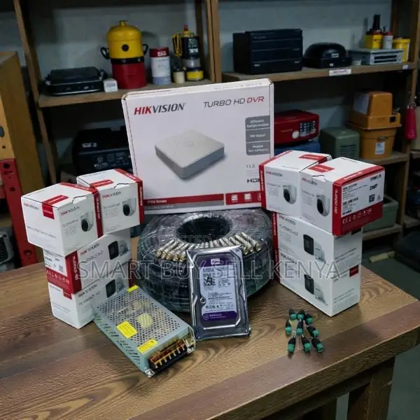 Hikvision 8 1080p 2mp Home Security CCTV Cameras Full System Kit