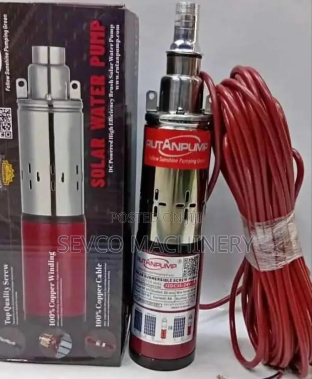Heavy Duty 400w 50m Rutan Submersible Solar Pump