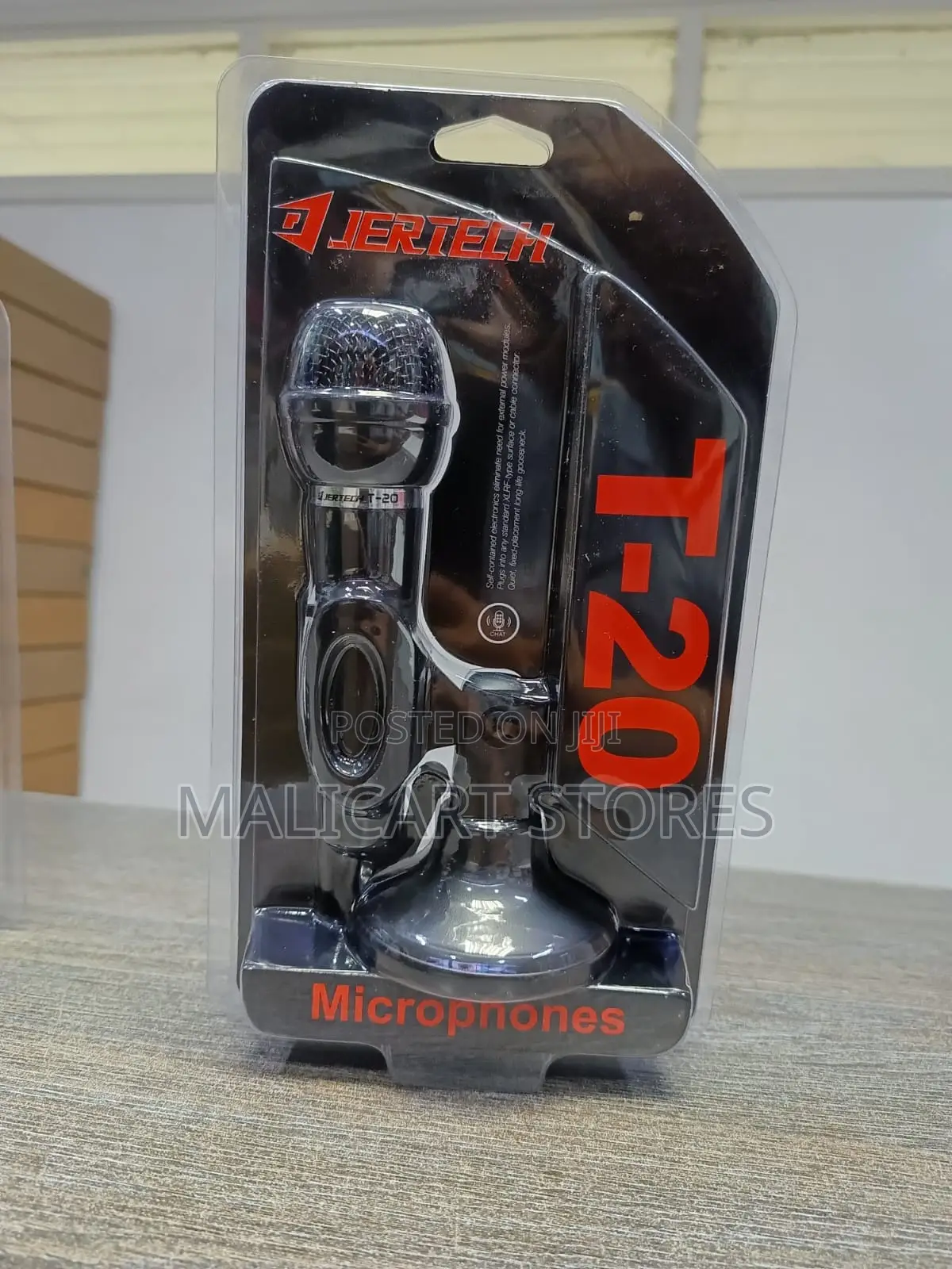 Jertech Microphone T-20 Stand Alone