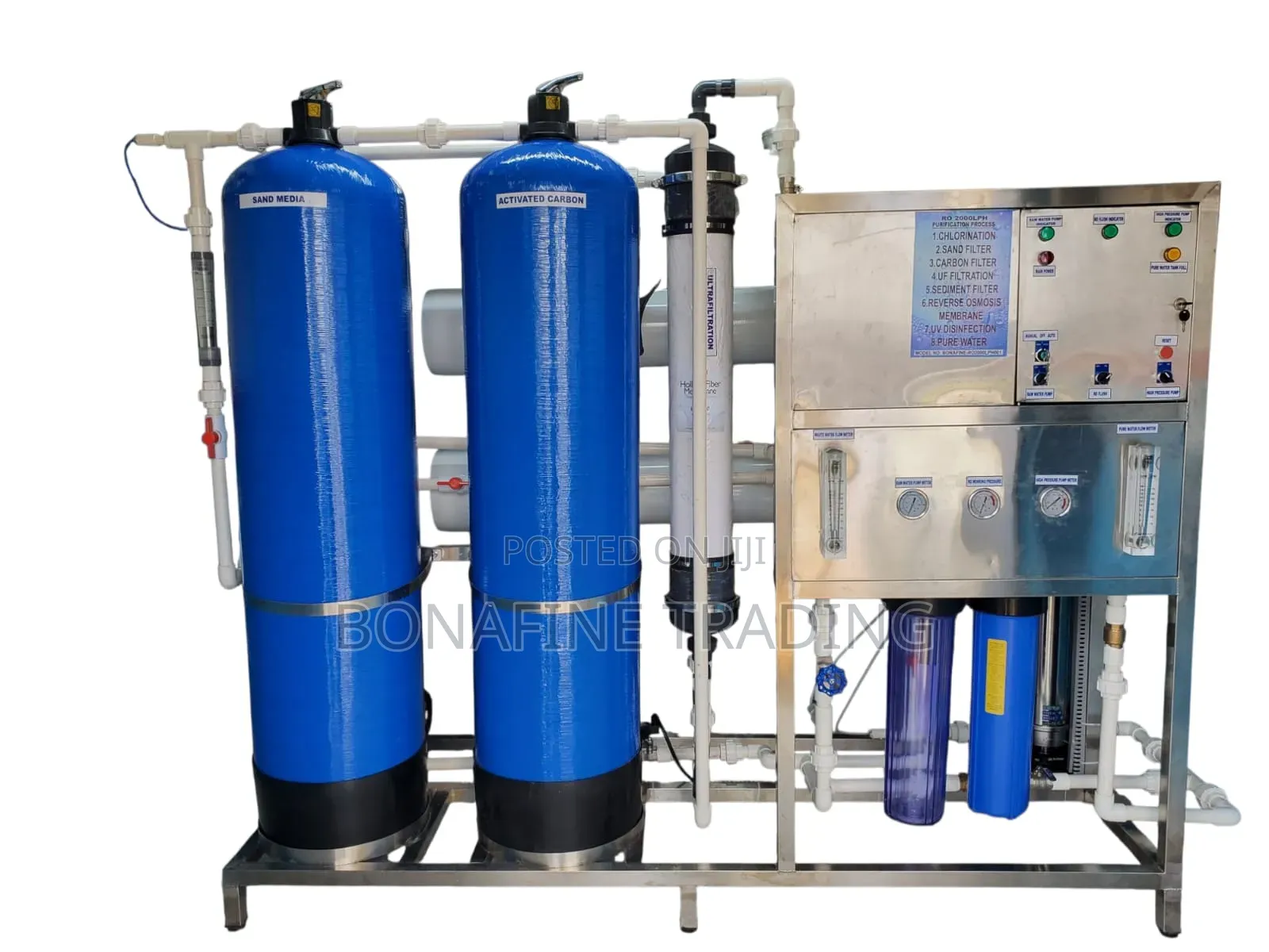 Reverse Osmosis Plant 2000 Litres Per Hour