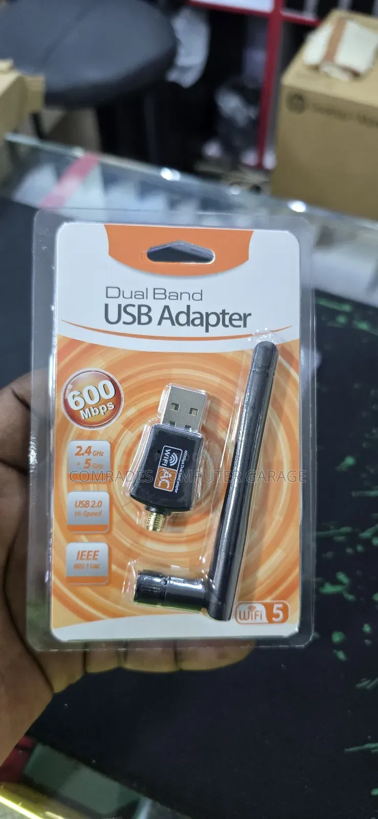 Dual Band Usb Wifi Adapter 600 MBPS