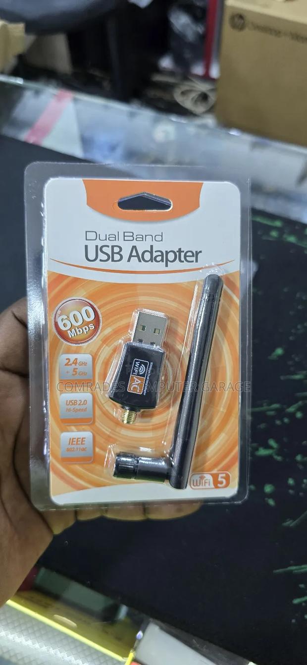 Dual Band Usb Wifi Adapter 600 MBPS - thumbnail 2