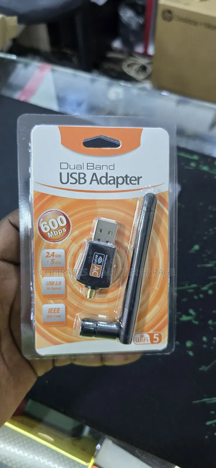 Dual Band Usb Wifi Adapter 600 MBPS