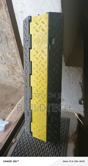 Portable Light Duty 2-Channel Cable Ramp