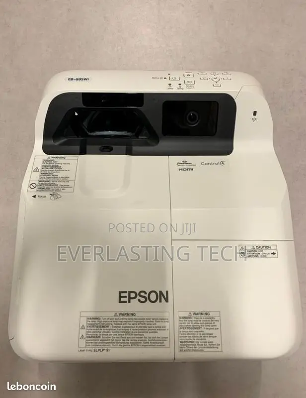 Epson Eb-695wi 3lcd Wxga Ultra Short Throw Projector(V11h740041)