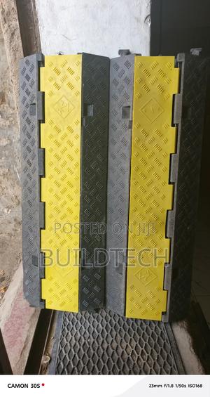 Light Duty Rubber 2-Channel Cable Protector - thumbnail 2