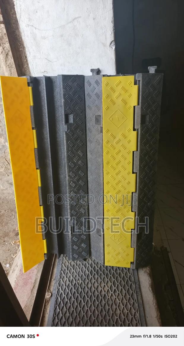 2-Channel Floor Cable Protector (Light) - main view