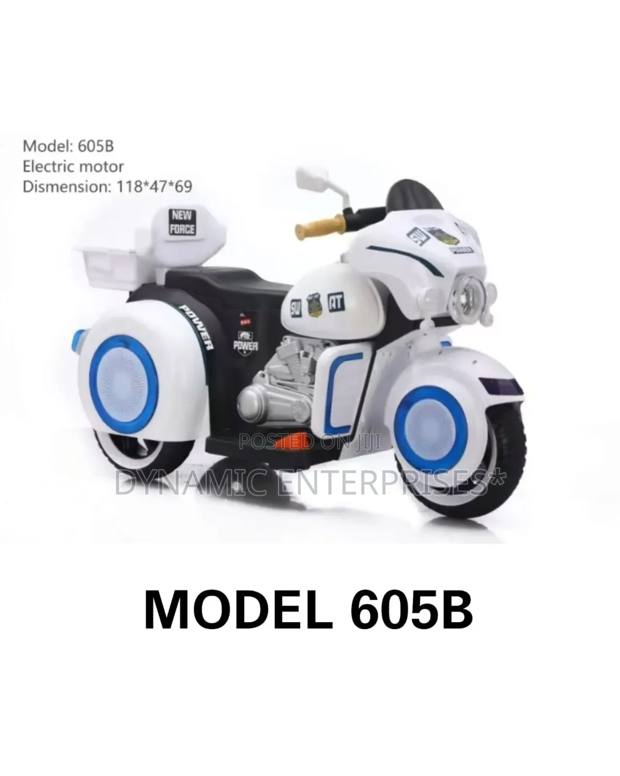 Electric Motor Toy Motorcycle