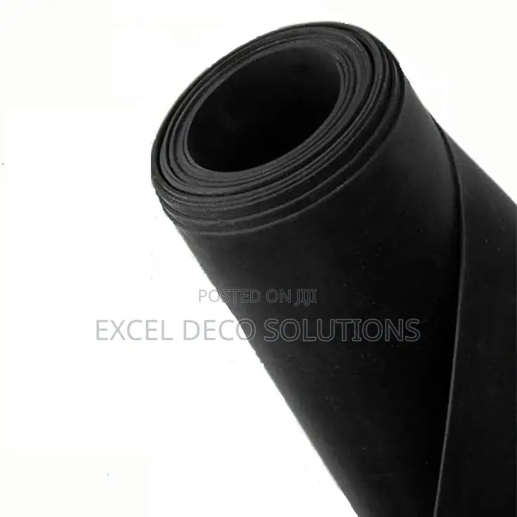 Solid Neoprene Rubber Mat – Tough Flexible Flooring Mat