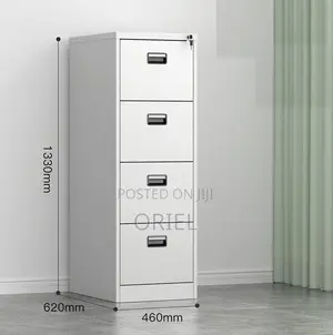 Office Cabinets; Lock Key 4-Drawer Office Filing Storage Unit