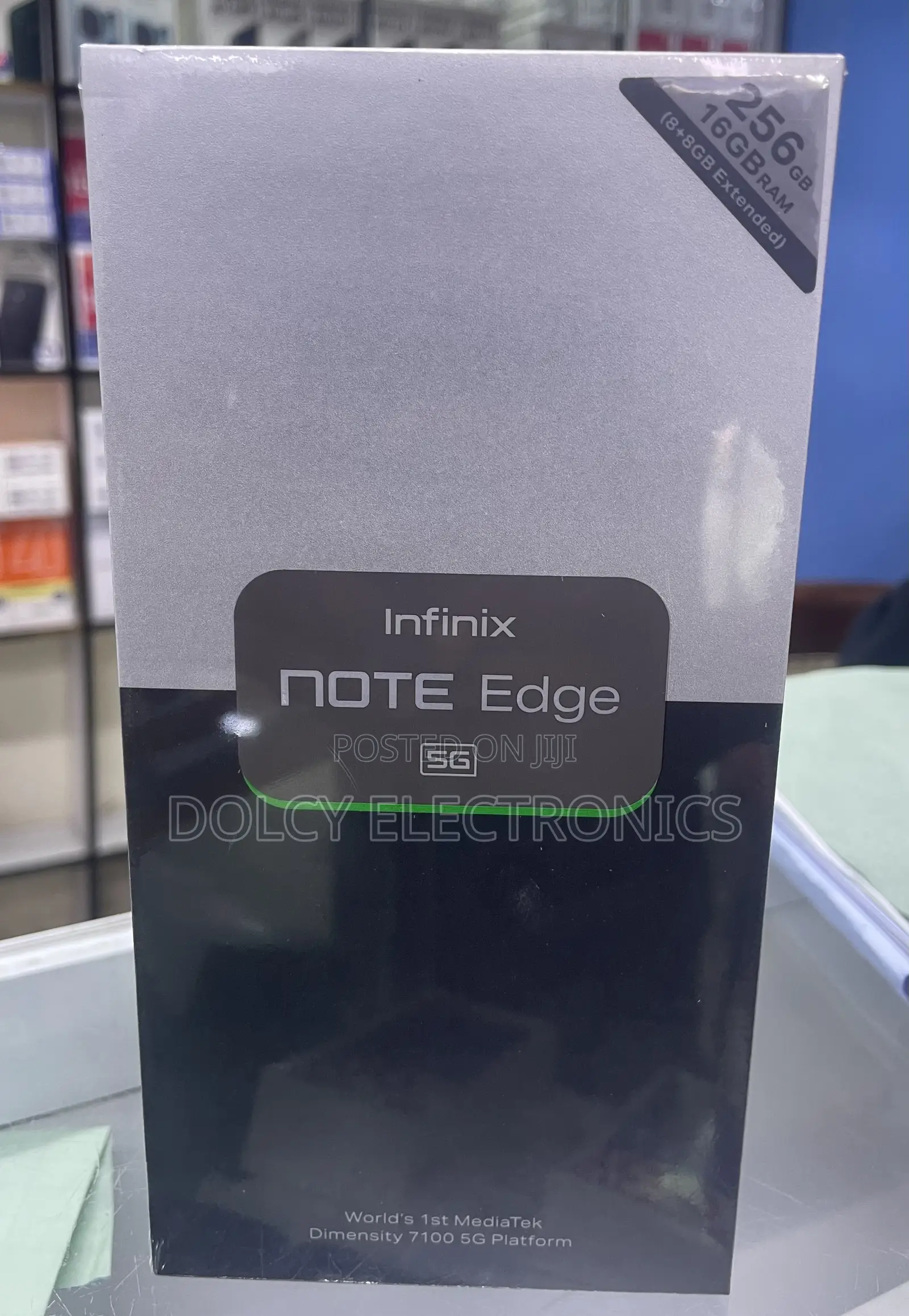 New Infinix Note Edge 256 GB Black