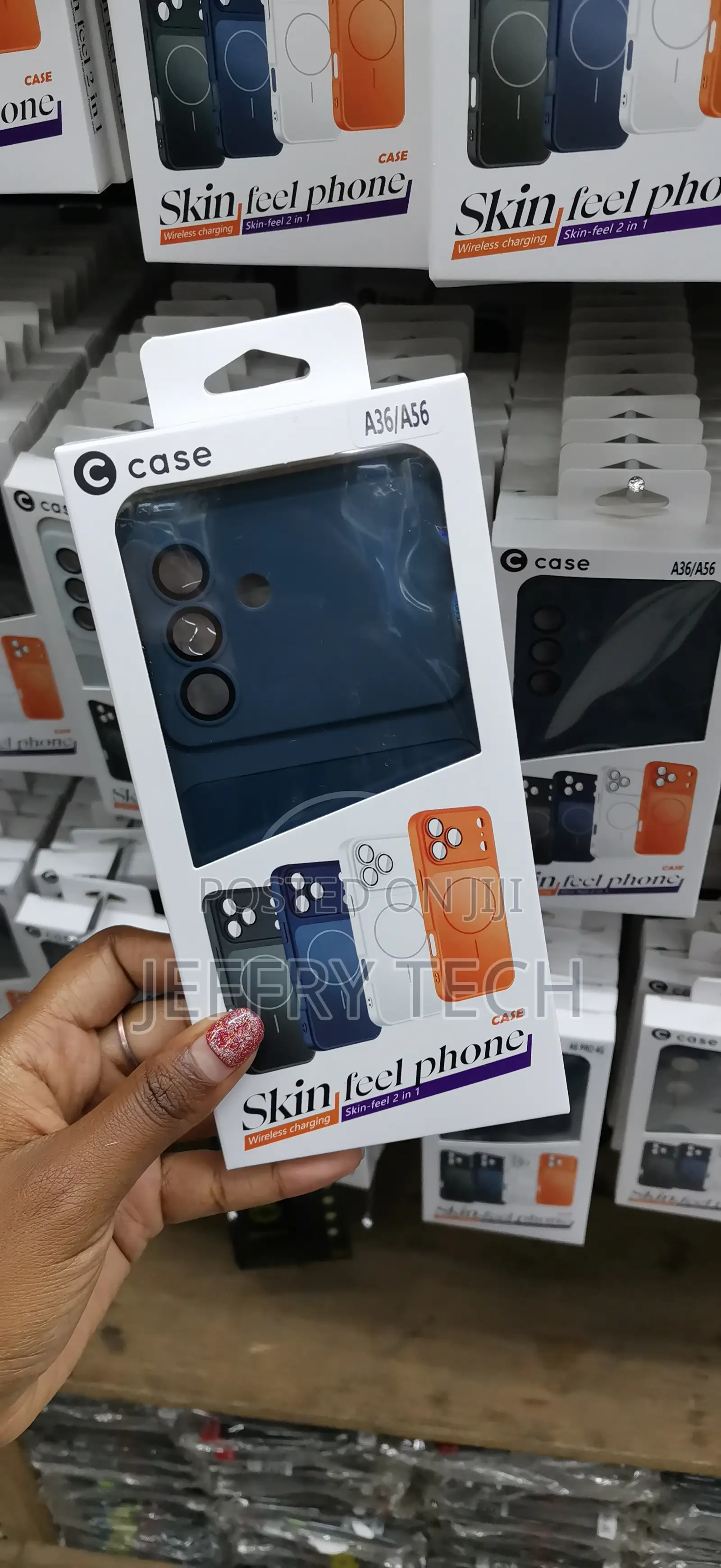 Kaddy Samsung Galaxy A36 5g Compatible With Magsafe Tpu Case -Blue
