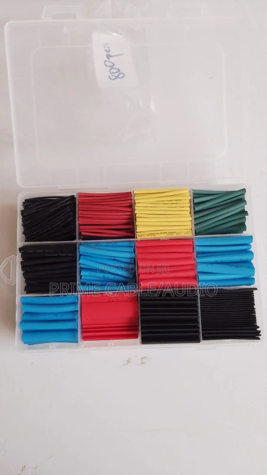 800pcs Heat Shrink Tubing Wrap Set.