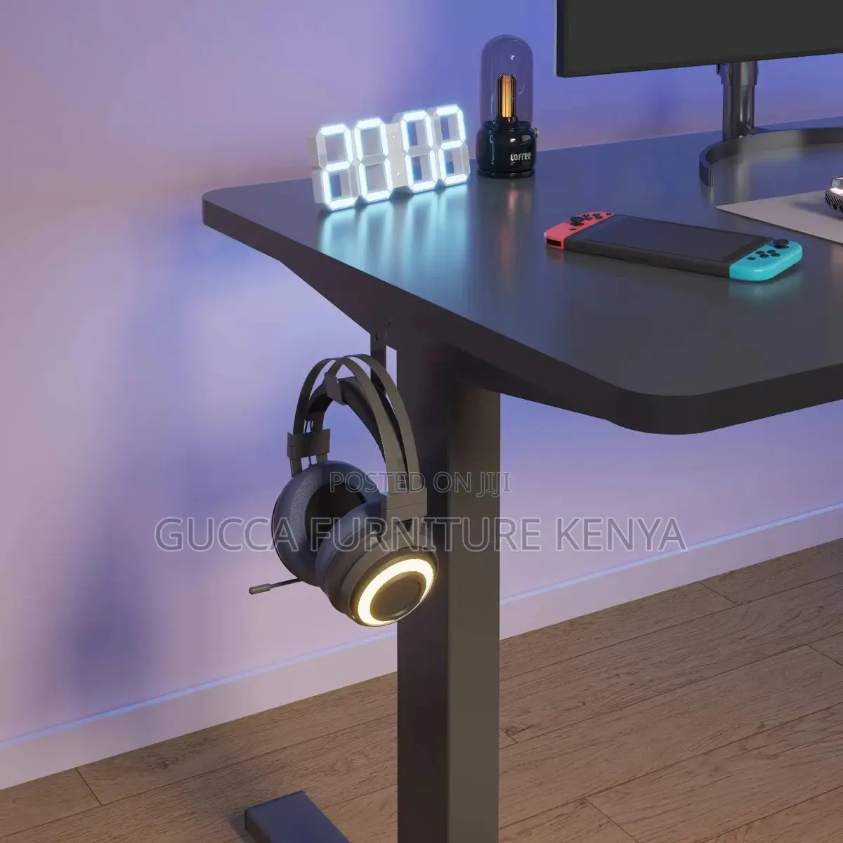Modern Height Adjustable Electric Study Desk