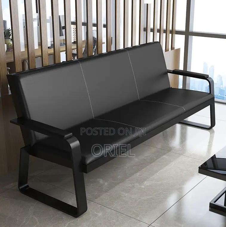 Office Sofas; Kinbor Premium Executive 5-Seater Leather Office Sofa