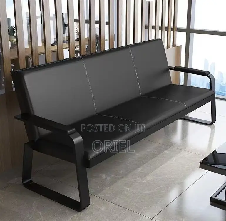 Office Sofas; Kinbor Premium Executive 5-Seater Leather Office Sofa