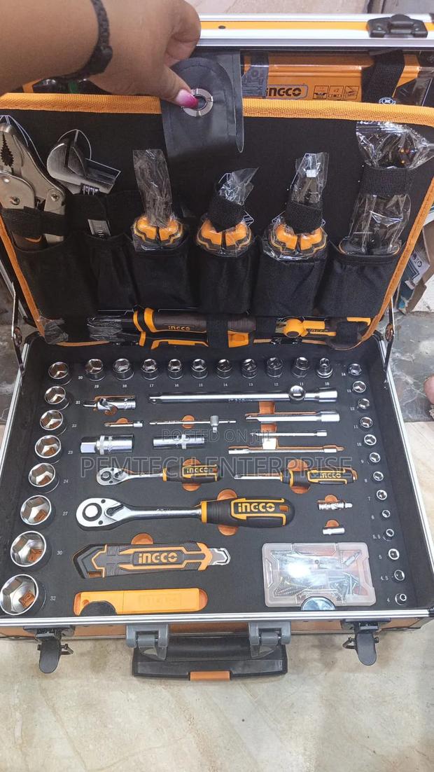 147-Piece Hand Tools Set, Model Hkthp21471. - thumbnail 2