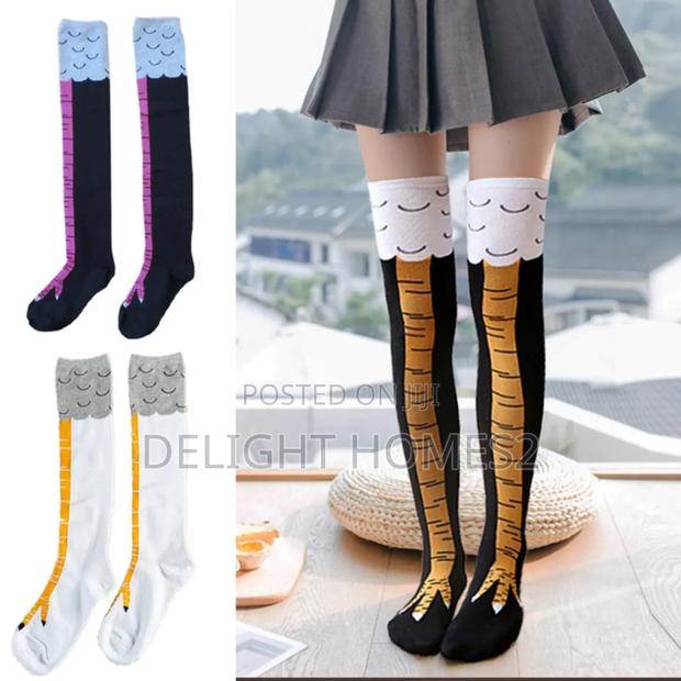 Halloween Funny Chicken Foot Socks_ca - thumbnail 2