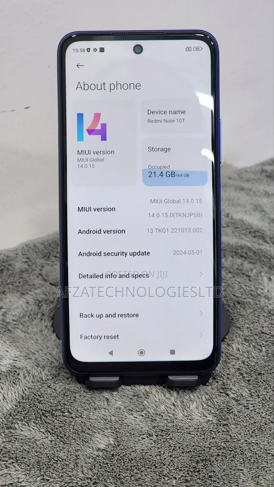 Xiaomi Redmi Note 10 5G 64 GB Blue