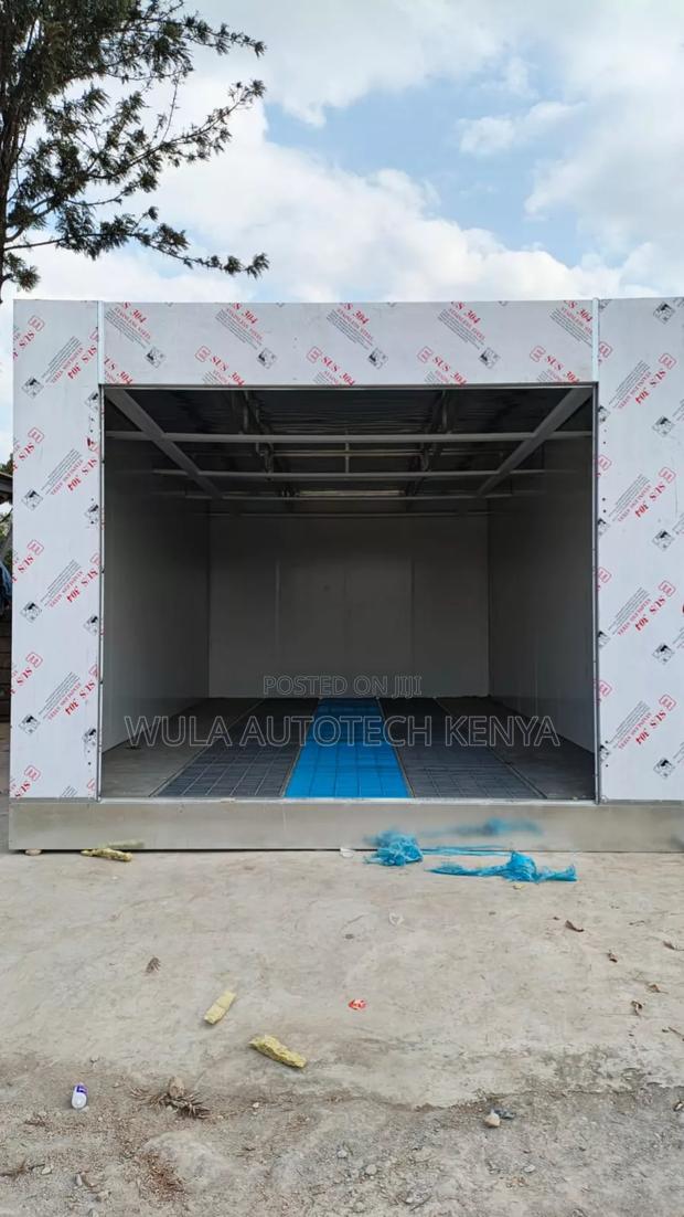 Heavy Commercial Spray Booth Power Machine Sunshine Italy