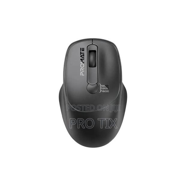 Promate Uniglide Ezgriptm Ergonomic Wireless Mouse