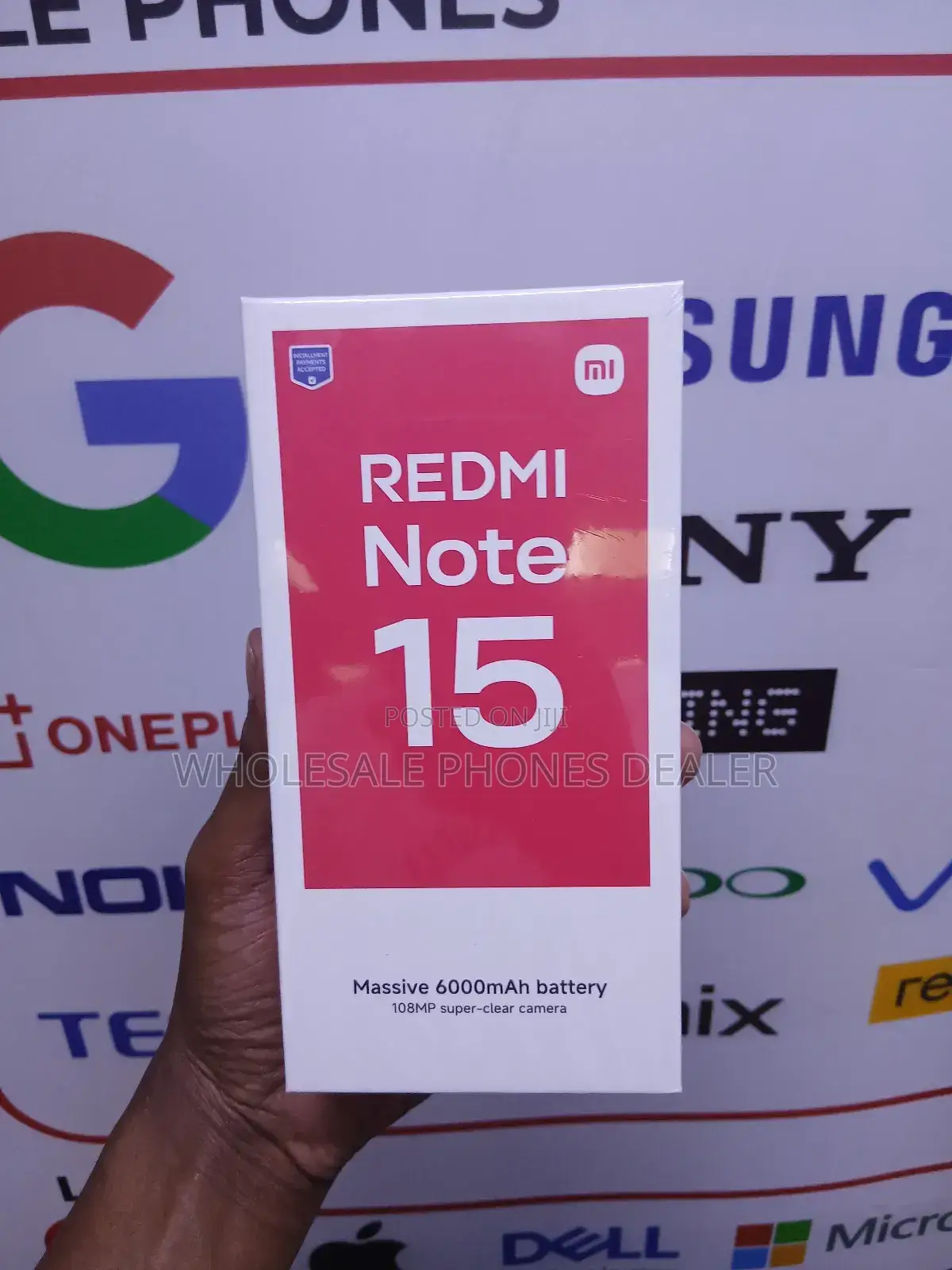 New Xiaomi Redmi Note 15 128 GB Black