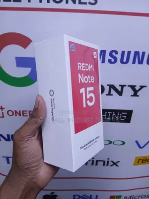New Xiaomi Redmi Note 15 128 GB Black