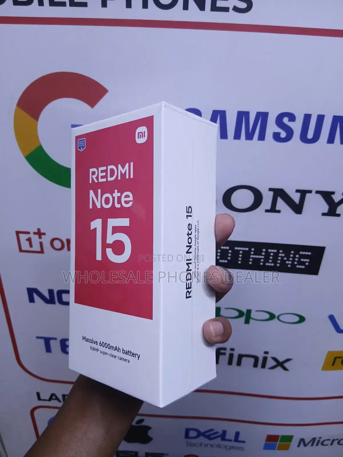 New Xiaomi Redmi Note 15 128 GB Black