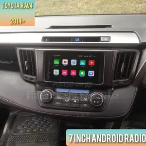 Toyota Rav 4 2014-2018 Fitted With 8 Inch Android Radio