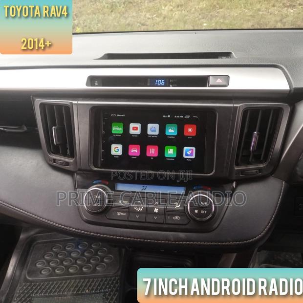Toyota Rav 4 2014-2018 Fitted With 8 Inch Android Radio - thumbnail 2