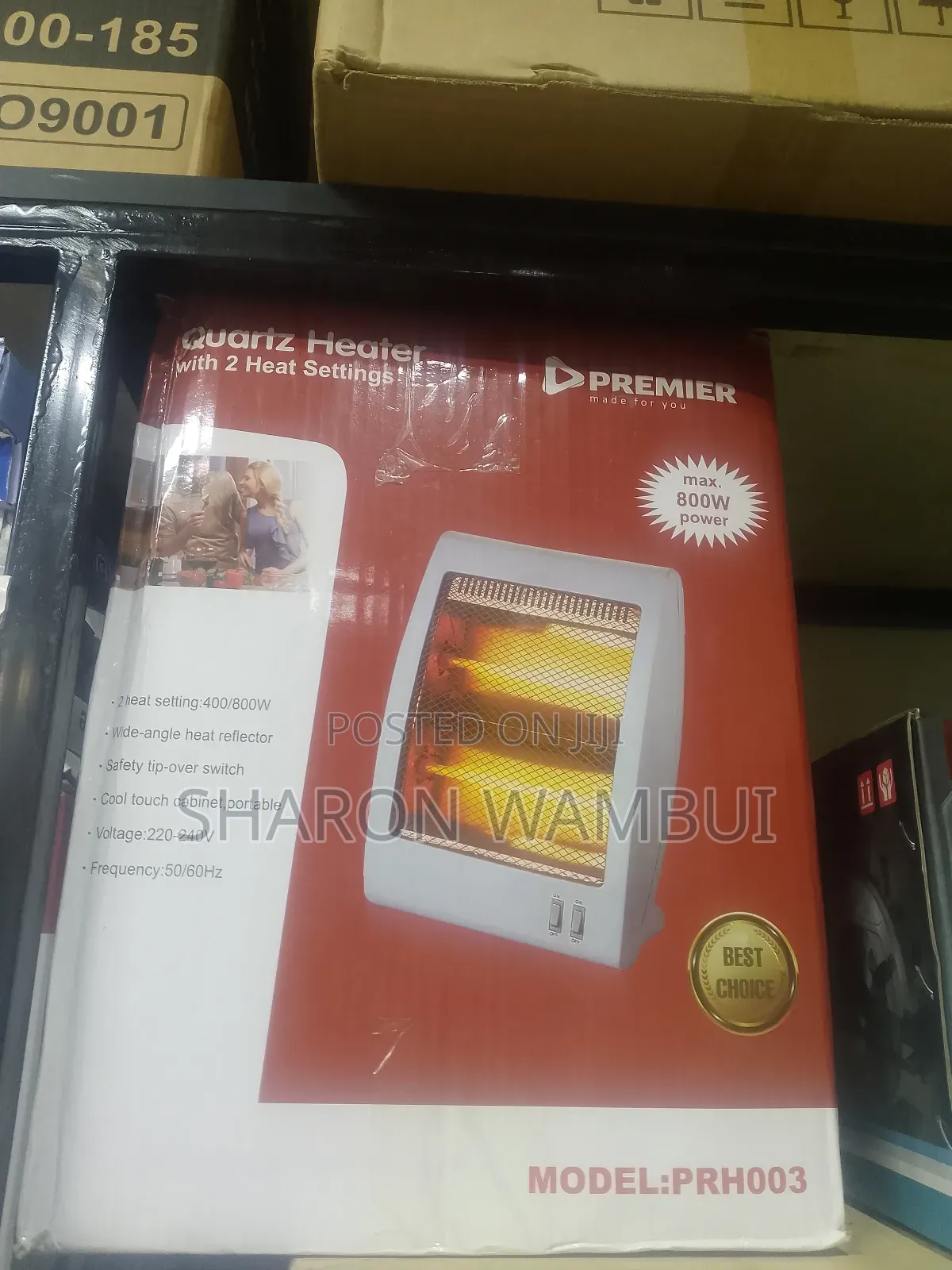 Durable 800w Premier Room Heater/800w Premier Room Heater