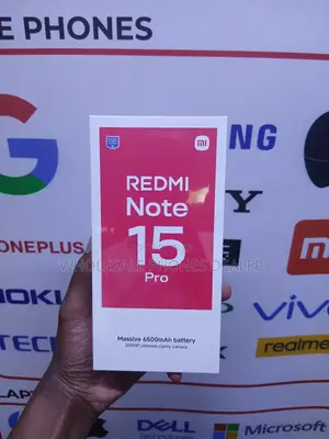 New Xiaomi Redmi Note 15 Pro 256 GB Black