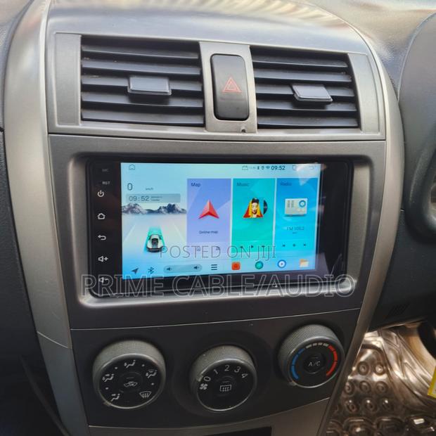 Toyota Fielder/Axio 2008-2012 Fitted With 8 Inch Android Screen