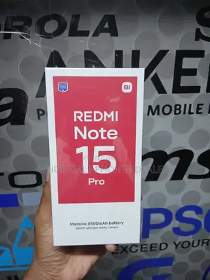 New Xiaomi Redmi Note 15 Pro 512 GB Black